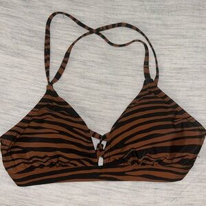 Kona Sol zebra bikini top